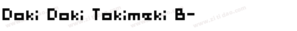 Doki Doki Tokimeki B字体转换